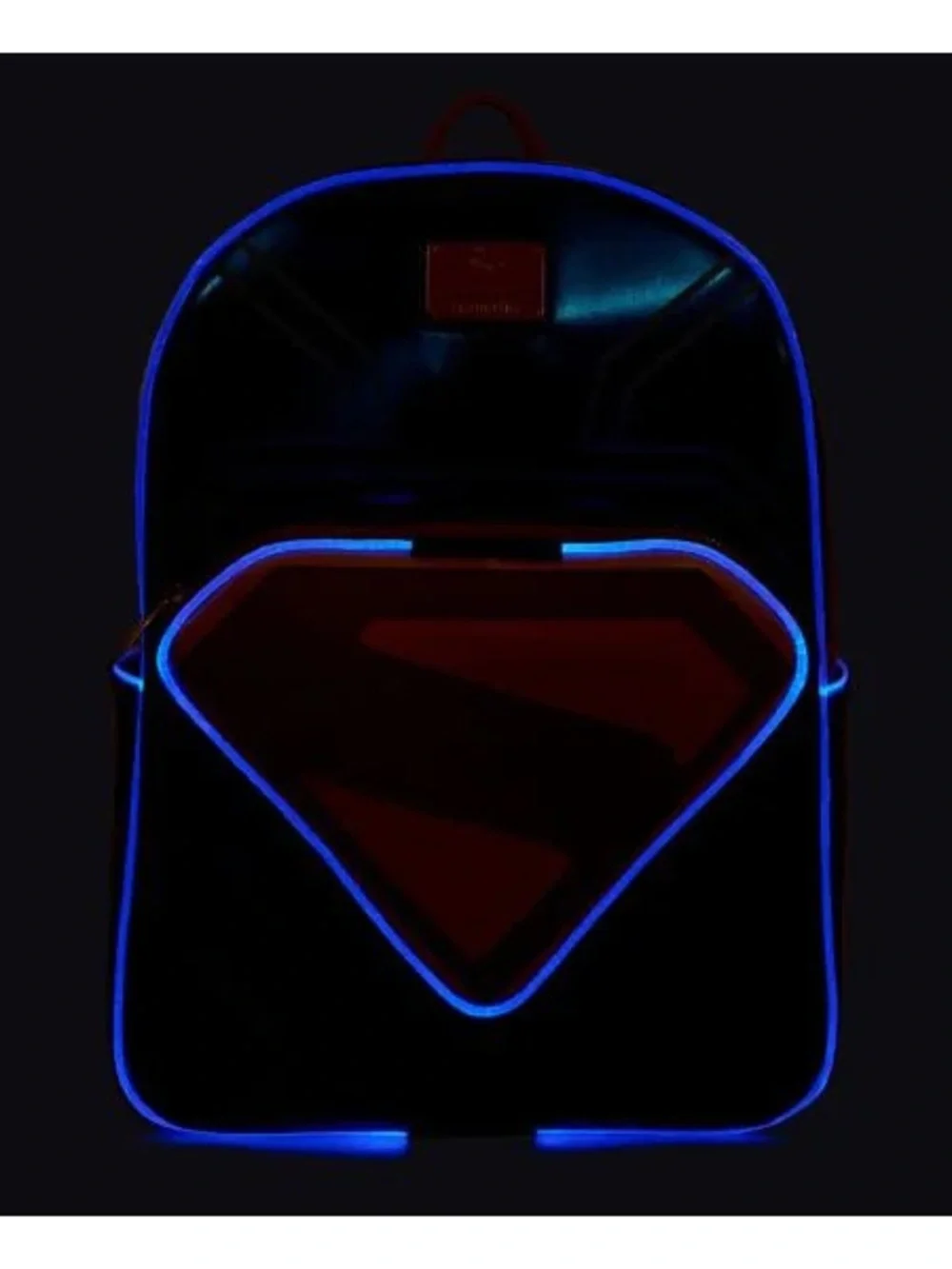 loungefly Superman Light Up Glow Full-Size Backpack - NWT